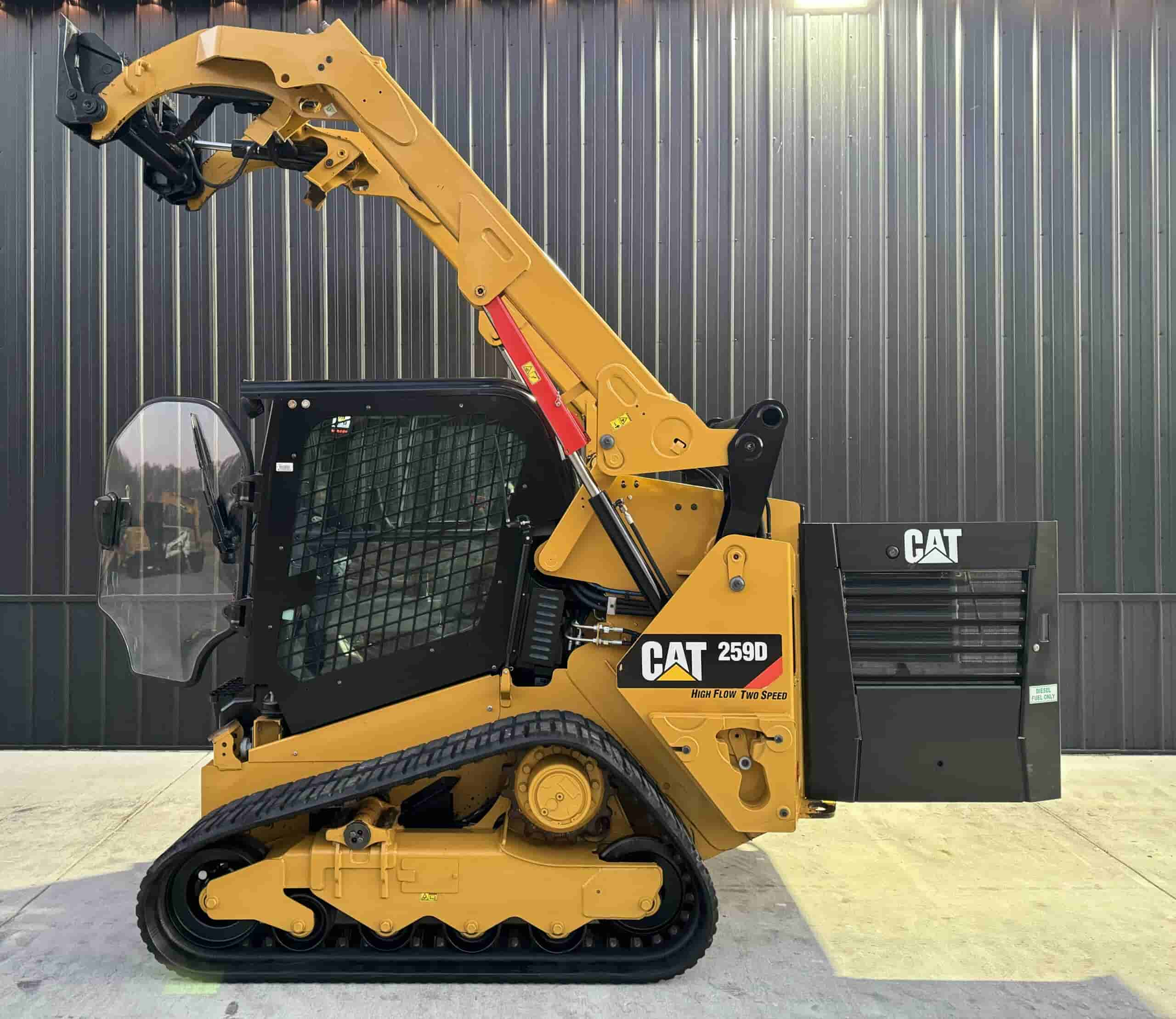 2019 CAT 259D HIGH FLOW
